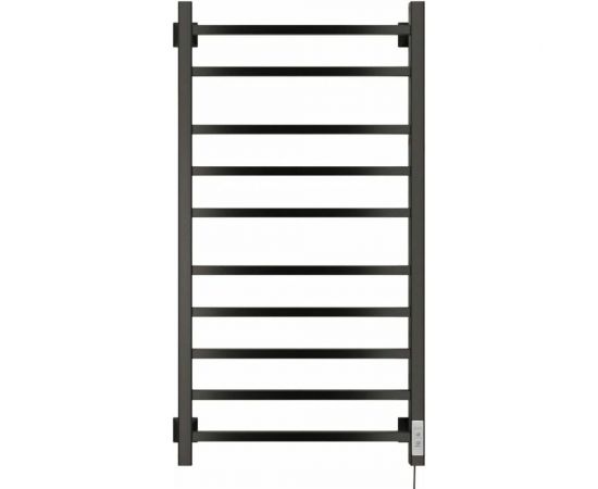 Электрический полотенцесушитель Ника кабельный STEP-2 100/50 RAL9005 черный матовый правый тэн STEP-2 100/50 черн мат прав 