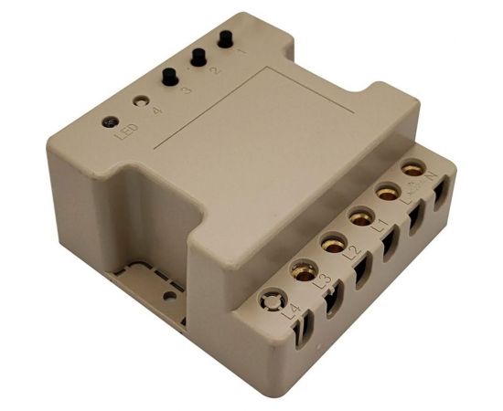 Контроллер FERON Ld304 для управления осветительным оборудованием на 3 канала, радиочастотный 2.6а на канал, ac230v, 50hz, 48532 