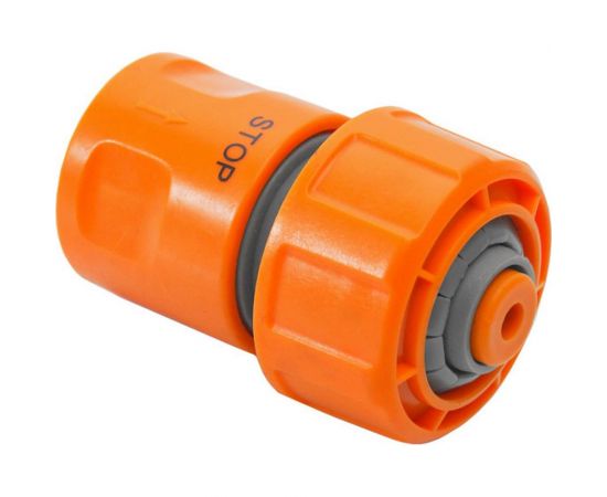 Соединитель для шланга 3/4" (быстросъемный с аквастопом) POLYAGRO 7575120 – изображение 2