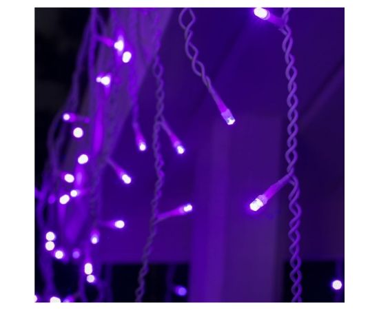 Бахрома Luazon SPEC, IP44, УМС, Ш3м, В0.6м, Н.Б. 3W LED-160-220V, фиолет 1080179 – изображение 2