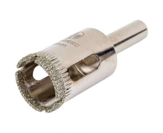 Коронка алмазная без направляющего сверла по стеклу и керамической плитке 20 мм РЕЗОЛЮКС 63020 – изображение 2