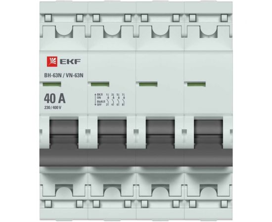 Выключатель нагрузки 4EKF P 40А ВН-63N PROxima S63440 – изображение 2