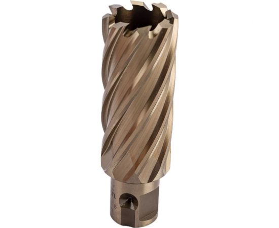 Сверло корончатое (27х55 мм; Weldon 19) LENZ LZHM-027 – изображение 2