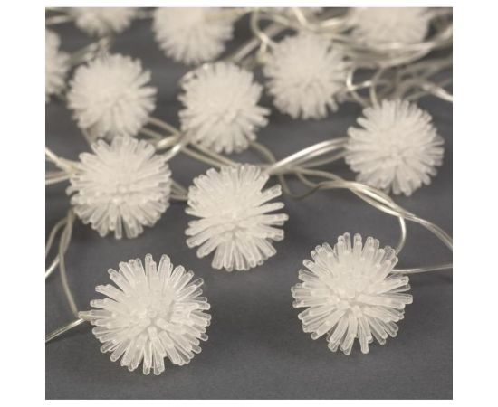 Нить Luazon DCR 5 м, с насадками Ежики цветные, IP20, Н.С. LED-20-220V, моргает, мульти 185513 – изображение 2