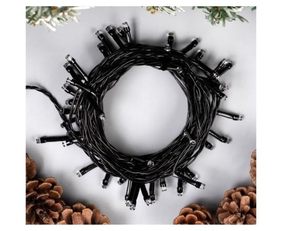 Нить Luazon ECO IP20, 5 м, Н.Т. LED-50-220V, 8 режимов, синий 3556766 – изображение 2