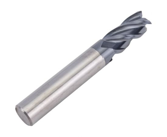 Фреза концевая цельная (11х25x75 мм; ц/х; 4Z; ВК8; TiAIN; DIN 6527) ИНСТУЛС 00001441622 – изображение 2