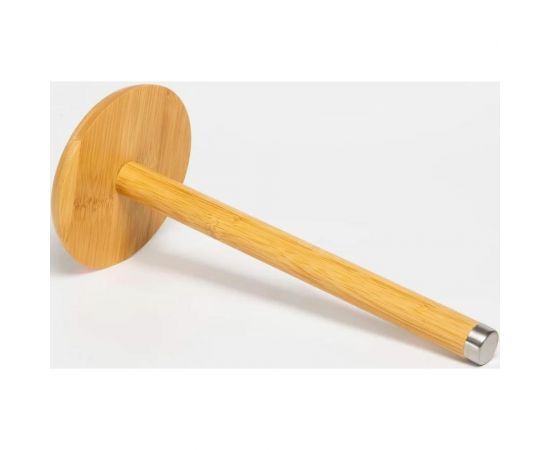 Держатель для бумажных полотенец Olaff 140x140x320 мм, бамбук 04-50027 – изображение 2