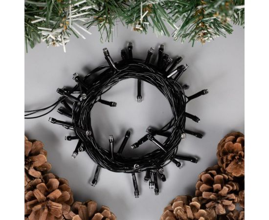 Гирлянда-нить Luazon ECO, IP20, 5 м, Н.Т. LED-50-220V, 8 режимов, желтый 3556768 – изображение 2