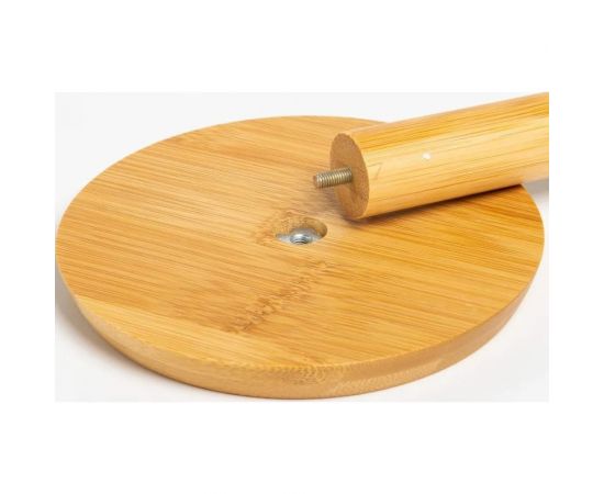 Держатель для бумажных полотенец Olaff 140x140x320 мм, бамбук 04-50027 – изображение 3