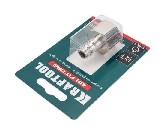 Переходник KRAFTOOL 1/2"F - рапид штуцер 06591-1/2 – изображение 3