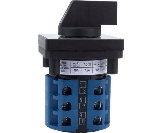 Кулачковый переключатель EKF ПК-1-23, 10А 3P ""1-0-2"" PROxima pk-1-23-10 – изображение 3