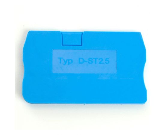 Торцевая заглушка для ЗНИ ld552 STEKKER Ld560-1-25 2,5 мм2 (jxb st 2,5), 100шт в упаковке, синий, 49200 – изображение 3