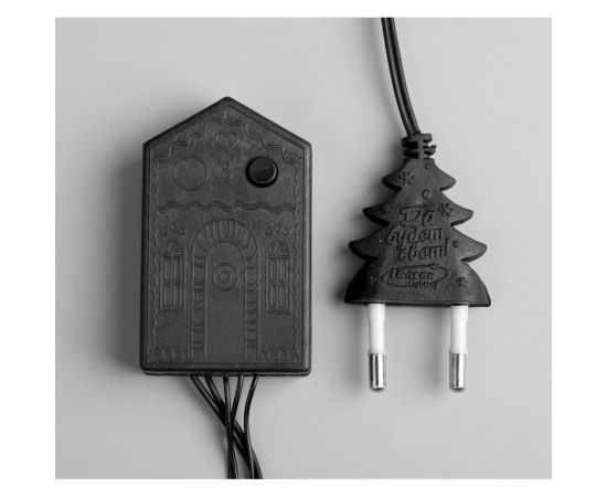 Гирлянда-нить Luazon ECO, IP20, 5 м, Н.Т. LED-50-220V, 8 режимов, фиолетовый 3556767 – изображение 3