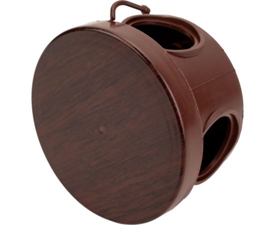 Распаячная коробка IEK км для о/п d=65x40мм ip54 4 вв. дуб UKO21-065-040-000-K24-54 – изображение 3