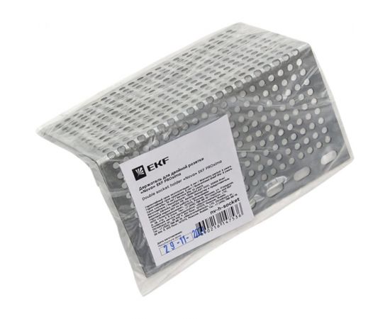 Держатель для двойной розетки "Nova" EKF PROxima nv-h-socket – изображение 4