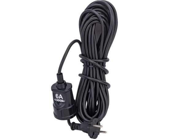 Силовой удлинитель SVET Бублик (ПВС 2x0,75) 10м/6А/1300Вт Б/З УХ6-1-10 SV0425-0001 – изображение 4