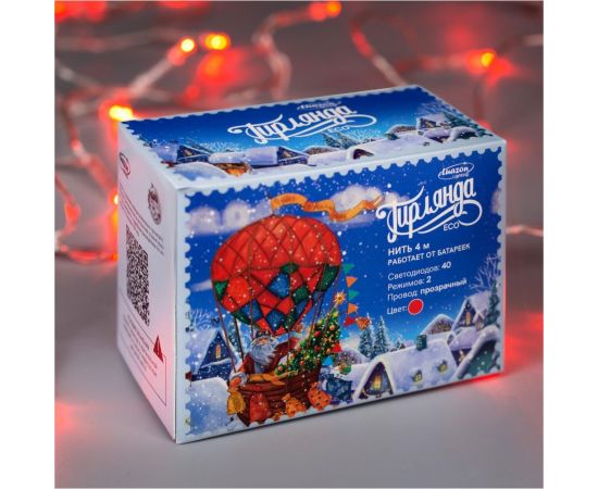 Нить Luazon ECO 2 м, 2 режима, красный 806818 – изображение 4