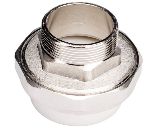 Разъемная муфта PPRC MeerPlast Дн63х50 Ру25 белая наружная резьба D200-00509 – изображение 4