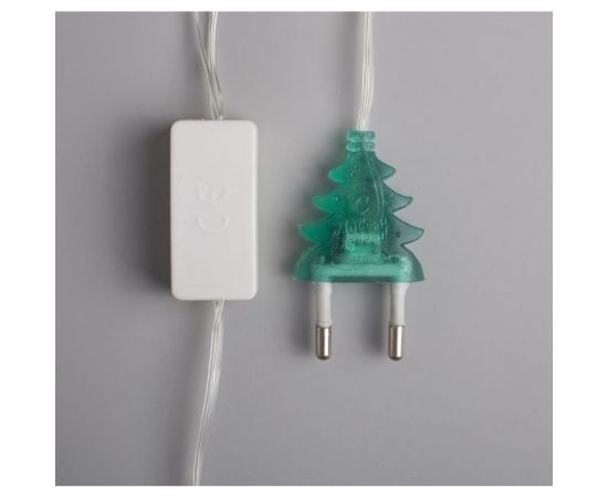 Нить Luazon DCR 5 м, с насадками Ежики цветные, IP20, Н.С. LED-20-220V, моргает, мульти 185513 – изображение 5