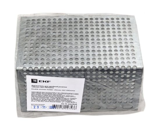 Держатель для двойной розетки "Nova" EKF PROxima nv-h-socket – изображение 5