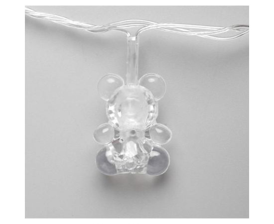 Нить Luazon DCR 5 м, с насадками Мишка, IP20, Н.С. LED-20-220V, моргает, мульти 1080389 – изображение 6