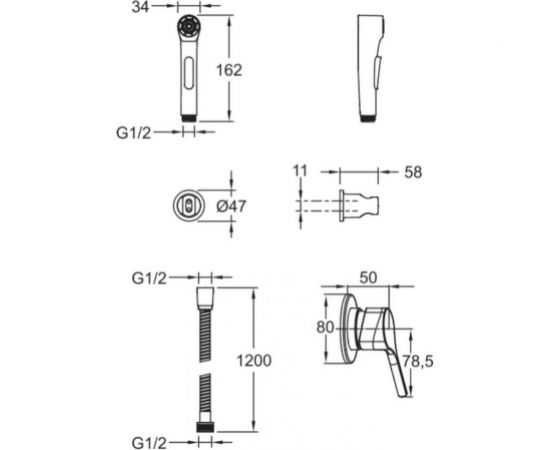 Смеситель Jacob Delafon Elate 00263933 E24610-CP – изображение 7