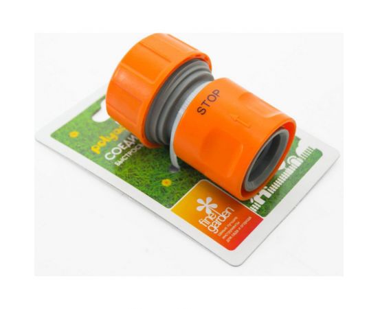 Соединитель для шланга 3/4" (быстросъемный с аквастопом) POLYAGRO 7575120 – изображение 7