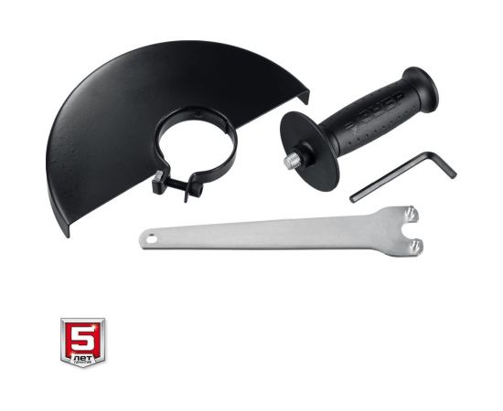 Угловая шлифовальная машина ЗУБР 230 мм, 2600 Вт УШМ-230-2605 П – изображение 10