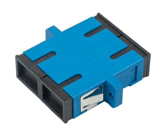 Оптический проходной адаптер DATAREX SC-SC OS2 дуплекс duplex синий DR-541002 