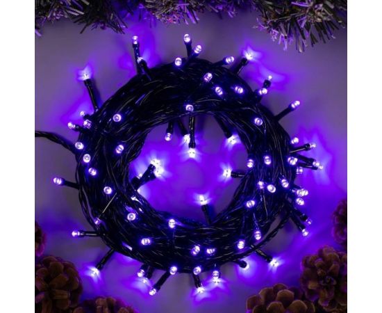 Нить Luazon ECO IP20, 10 м, Н.Т. LED-100-220V, 8 режимов, фиолет 3556791 
