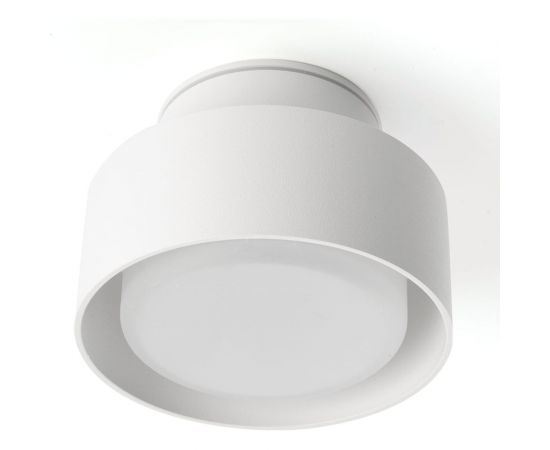 Потолочный светильник FERON hl367 barrel aura 12w, 230v, gx53, белый ip44, 48407 