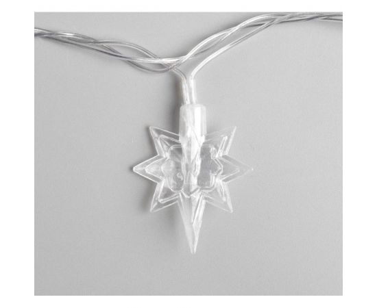 Нить Luazon DCR 5 м, с насадками Звезда, IP20, Н.С. LED-20-220V, моргает, мульти 703338 