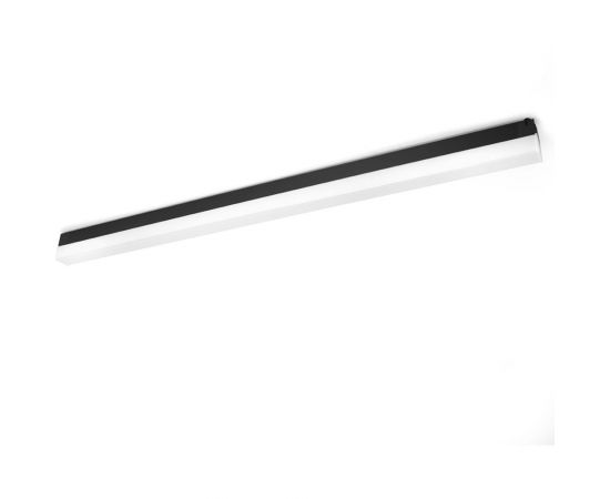 Трековый светодиодный линейный светильник FERON al121 RetailRay однофазный, на шинопровод, 40w, 4000k, 160 градусов, черный, 48575 