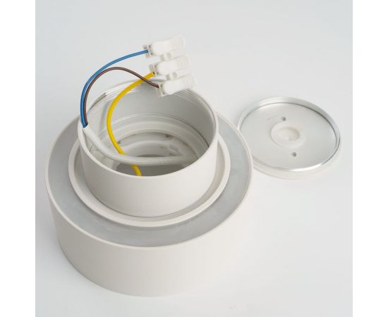 Потолочный светильник FERON hl367 barrel aura 12w, 230v, gx53, белый ip44, 48407 – изображение 11