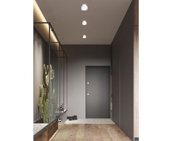 Потолочный светильник FERON hl367 barrel aura 12w, 230v, gx53, белый ip44, 48407 – изображение 15