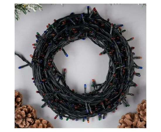 Гирлянда-нить Luazon ECO, IP20, 15 м, Н.Т. 400 ламп, 220V, 8 режимов, мультиколор 703309 – изображение 2