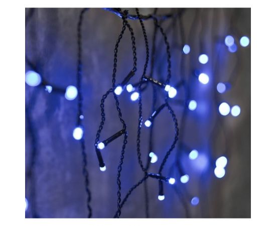 Бахрома Luazon ECO IP20, Ш3 м, В0.5 м, Н.Т. LED-80-220V, 8 режимов, синий 3556855 – изображение 2