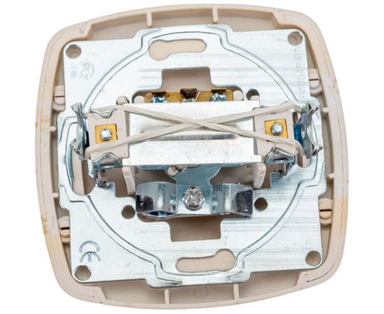 Одинарная телевизионная розетка СВЕТОЗАР АКЦЕНТ SV-54215-GM – изображение 2