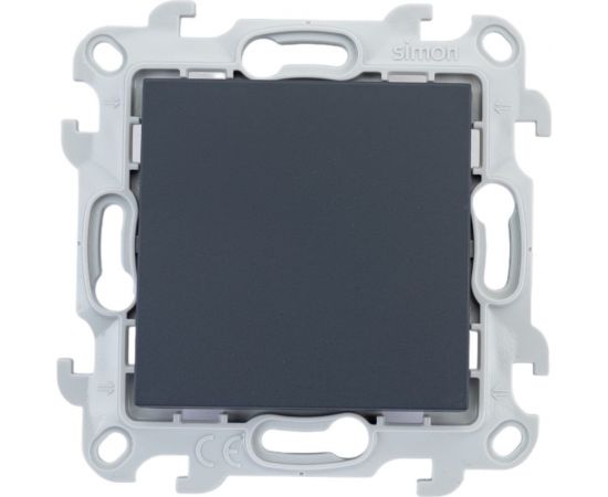 Кнопочный выключатель Simon графит 2450150-038 – изображение 2