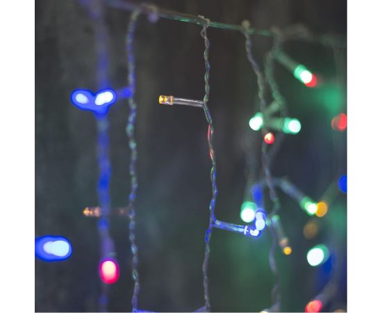 Бахрома Luazon ECO Арка, IP20, Ш1 м, В1 м, Н.С. LED-126-220V, 8 режимов, мульти 1080429 – изображение 2