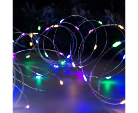 Гирлянда-нить Luazon ROSA, IP20, 20 м, Н.С. LED-200-12V, БП в комплекте, фиксинг, мульти 5198368 – изображение 2