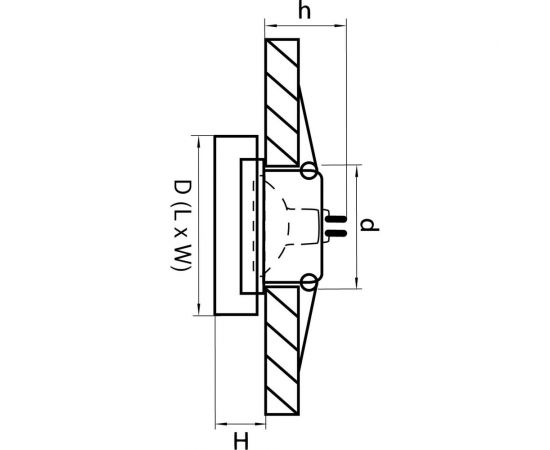 Встраиваемый светильник Lightstar 006139 – изображение 2