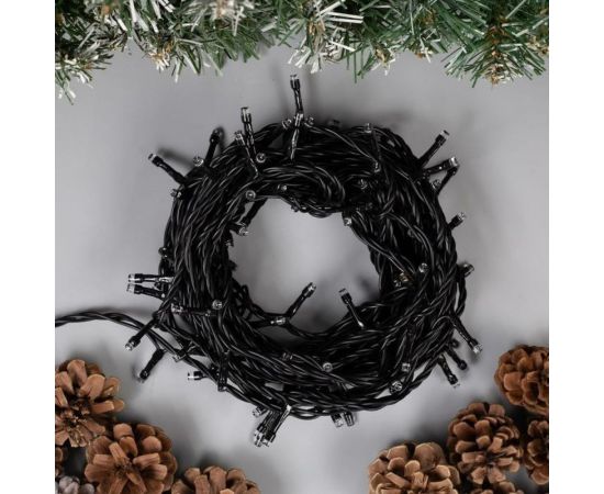 Нить Luazon ECO IP44, 10 м, Н.Т. LED-100-220V, 8 режимов, красный 671659 – изображение 3