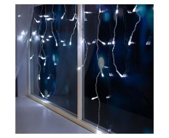 Бахрома Luazon ECO IP20, Ш3 м, В0.5 м, Н.С. LED-80-220V, 8 режимов, белый 3556845 – изображение 3