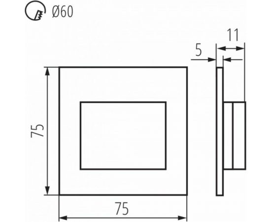 Подсветка ступеней лестницы KANLUX ERINUS LED LL W-NW/ 33325 – изображение 3