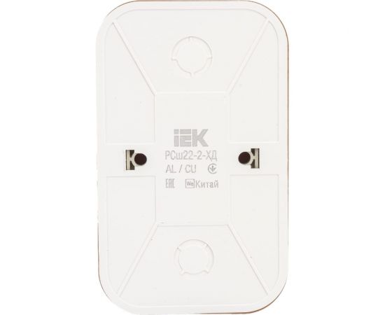 2-ая розетка IEK РСш22-2-ХД без з/к с з/ш о/у 10А GLORY дуб ERH23-K24-10 – изображение 3
