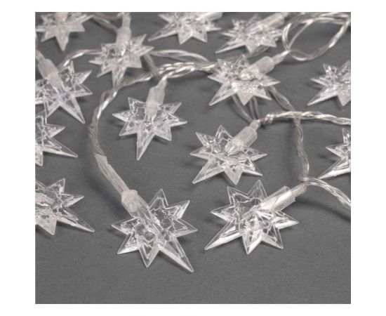 Нить Luazon DCR 5 м, с насадками Звезда, IP20, Н.С. LED-20-220V, моргает, мульти 703338 – изображение 3