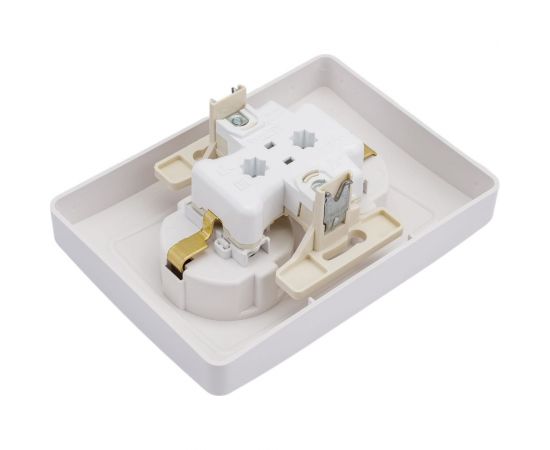 Розетка Schneider Electric Blanca внутр Бел 2-ая с/з со шторками, 16А, 250В SE BLNRS001121 – изображение 3