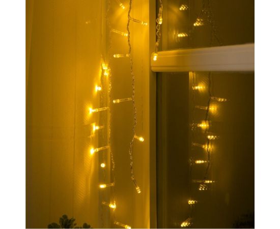 Бахрома Luazon ECO Арка, IP20, Ш1 м, В1 м, Н.С. LED-126-220V, 8 режимов, теплый белый 3556827 – изображение 3