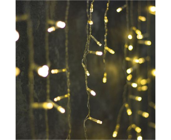 Бахрома Luazon ECO Арка, IP20, Ш1 м, В1 м, Н.С. LED-126-220V, 8 режимов, теплый белый 3556827 – изображение 4